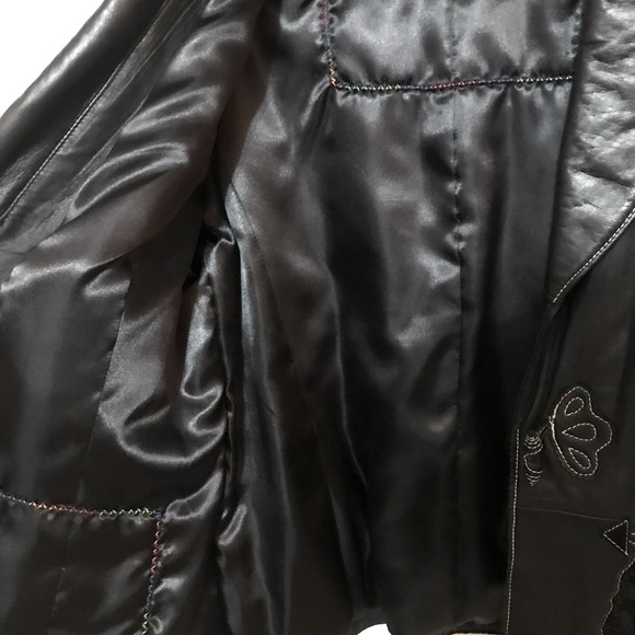 Danier | NWOT black leather jacket - Picture 5 of 12
